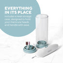 5-in-1 Electric Mani/Pedi Set Nail Care 5-in-1 Electric Mani/Pedi Set 5-in-1 Electric Mani/Pedi Set HoMedics