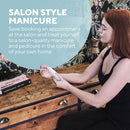 5-in-1 Electric Mani/Pedi Set Nail Care 5-in-1 Electric Mani/Pedi Set 5-in-1 Electric Mani/Pedi Set HoMedics