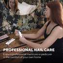 Luxury 6-in-1 Electric Mani/Pedi Set Nail Care Luxury 6-in-1 Electric Mani/Pedi Set Luxury 6-in-1 Electric Mani/Pedi Set HoMedics