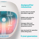 Luxury Foot Spa + Heater Foot Care Luxury Foot Spa + Heater Luxury Foot Spa + Heater HoMedics