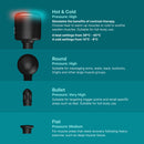 NOVO+ Hot & Cold Massage Gun Massage & Relaxation NOVO+ Hot & Cold Massage Gun NOVO+ Hot & Cold Massage Gun HoMedics