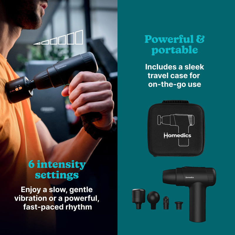 Homedics NOVO+ Hot & Cold Massage Gun