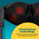 Shiatsu Neck & Shoulder Massager + Heat Massage & Relaxation Shiatsu Neck & Shoulder Massager + Heat Shiatsu Neck & Shoulder Massager + Heat HoMedics