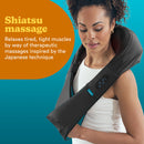 Shiatsu Neck & Shoulder Massager + Heat Massage & Relaxation Shiatsu Neck & Shoulder Massager + Heat Shiatsu Neck & Shoulder Massager + Heat HoMedics