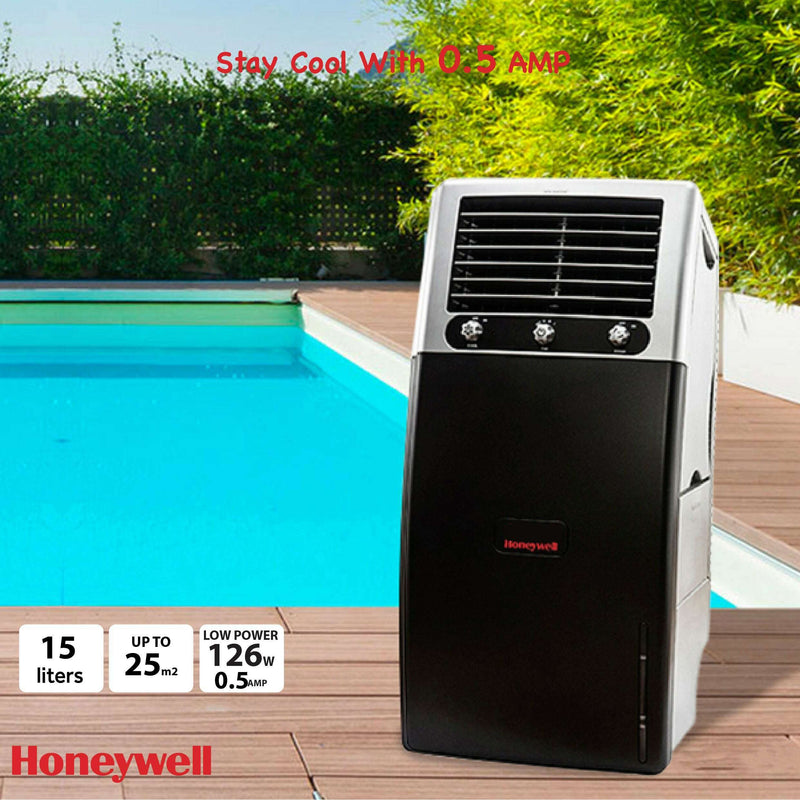 Portable Air Cooler 15L 0.5 amp Air Cooler Portable Air Cooler 15L 0.5 amp Portable Air Cooler 15L 0.5 amp Honeywell