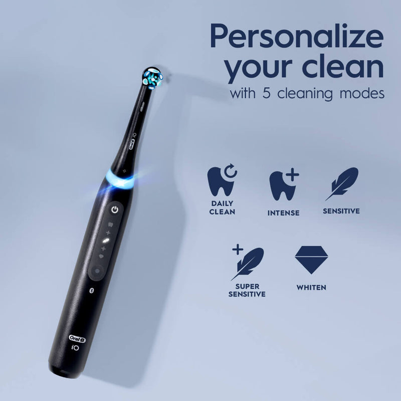 Pro IO Series 5 Electric Rechargeable Toothbrush, Black Dental Care Pro IO Series 5 Electric Rechargeable Toothbrush, Black Pro IO Series 5 Electric Rechargeable Toothbrush, Black Oral B