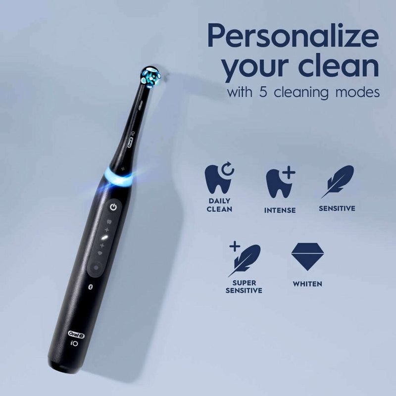 Pro IO Series 5 Electric Rechargeable Toothbrush, Black Dental Care Pro IO Series 5 Electric Rechargeable Toothbrush, Black Pro IO Series 5 Electric Rechargeable Toothbrush, Black Oral B