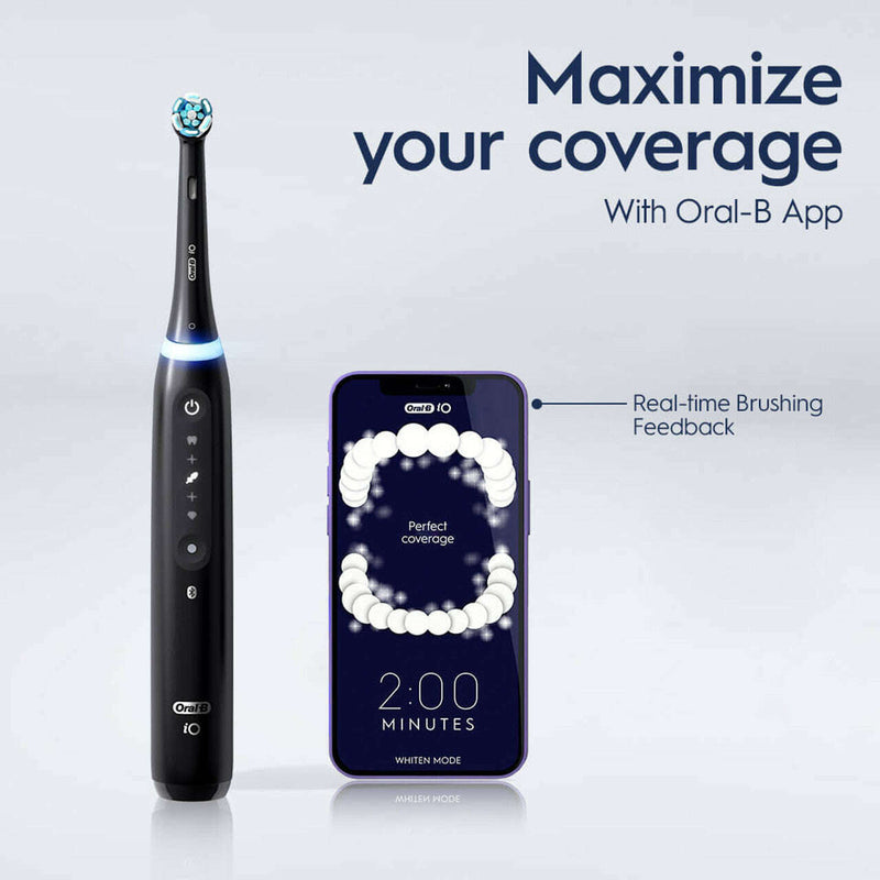 Pro IO Series 5 Electric Rechargeable Toothbrush, Black Dental Care Pro IO Series 5 Electric Rechargeable Toothbrush, Black Pro IO Series 5 Electric Rechargeable Toothbrush, Black Oral B