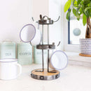 Industrial Kitchen Metal / Wooden Mug Tree Stand Kitchen Organizers Industrial Kitchen Metal / Wooden Mug Tree Stand Industrial Kitchen Metal / Wooden Mug Tree Stand KitchenCraft