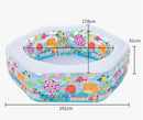 Ocean Reef Pool - 1.91m x 1.78m x 61 cm Kids Inflatables Ocean Reef Pool - 1.91m x 1.78m x 61 cm Ocean Reef Pool - 1.91m x 1.78m x 61 cm Intex