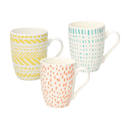 Set of 3 Pieces Iris Agua Mug Coffee & Tea Cups Set of 3 Pieces Iris Agua Mug Set of 3 Pieces Iris Agua Mug Tognana