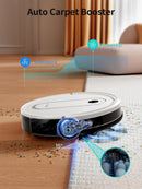 Robot Vacuum and Mop - 4000Pa Powerful Suction