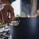 Space Folding Handle Ceramic Non-stick 25cm Blue Stock Pot & Lid Cooking Pot Space Folding Handle Ceramic Non-stick 25cm Blue Stock Pot & Lid Space Folding Handle Ceramic Non-stick 25cm Blue Stock Pot & Lid Joseph Joseph