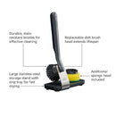 SinkTech™ Washing Up Brush & Sponge Set with Steel Stand Cleaning Brush SinkTech™ Washing Up Brush & Sponge Set with Steel Stand SinkTech™ Washing Up Brush & Sponge Set with Steel Stand Joseph Joseph