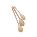 Set of Three Beech Wood Spoons Kitchen Utensil Sets Set of Three Beech Wood Spoons Set of Three Beech Wood Spoons KitchenCraft