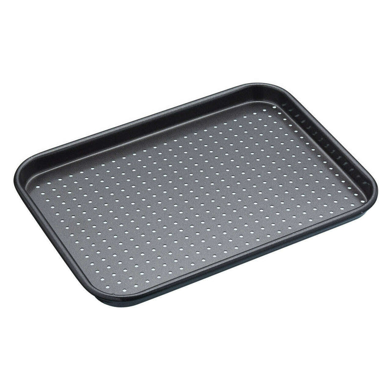 MasterClass Crusty Bake Non-Stick Baking Tray, 24cm x 18cm Serving Platters MasterClass Crusty Bake Non-Stick Baking Tray, 24cm x 18cm MasterClass Crusty Bake Non-Stick Baking Tray, 24cm x 18cm KitchenCraft