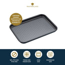 MasterClass Crusty Bake Non-Stick Baking Tray, 24cm x 18cm Serving Platters MasterClass Crusty Bake Non-Stick Baking Tray, 24cm x 18cm MasterClass Crusty Bake Non-Stick Baking Tray, 24cm x 18cm KitchenCraft
