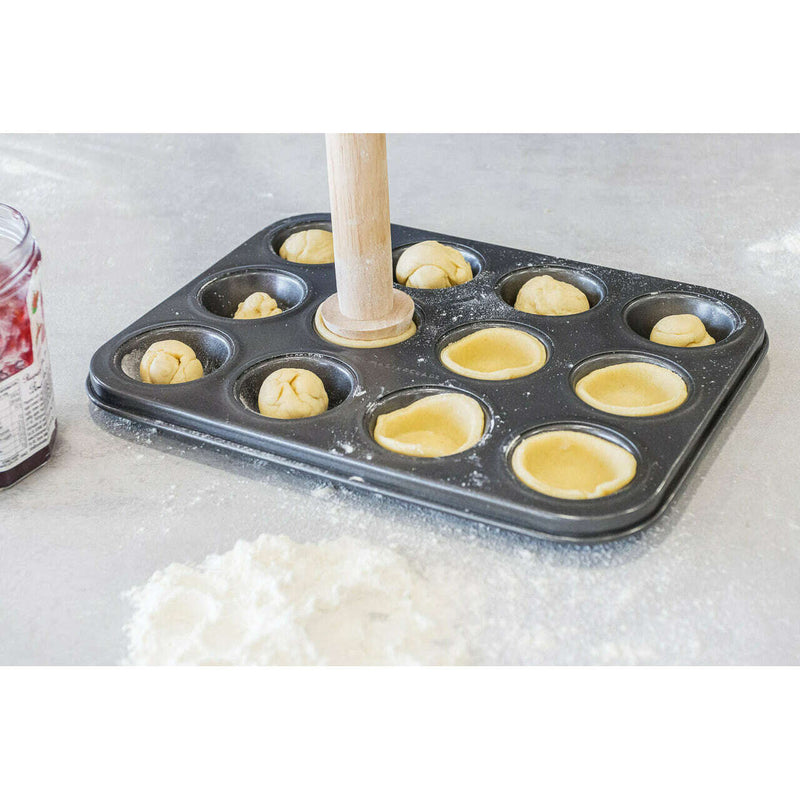 MasterClass Non-Stick 12 Hole Mini Tart Pan Serving Platters MasterClass Non-Stick 12 Hole Mini Tart Pan MasterClass Non-Stick 12 Hole Mini Tart Pan KitchenCraft