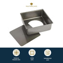 MasterClass Non-Stick Square Loose Base Deep Cake Pan, 20cm Serving Platters MasterClass Non-Stick Square Loose Base Deep Cake Pan, 20cm MasterClass Non-Stick Square Loose Base Deep Cake Pan, 20cm KitchenCraft