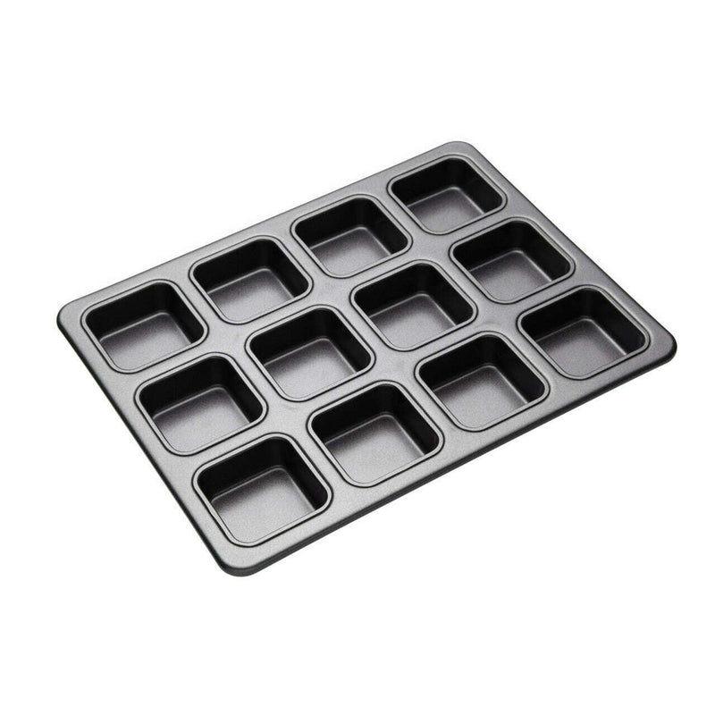 MasterClass Non-Stick 12 Hole Brownie Pan Baking pan MasterClass Non-Stick 12 Hole Brownie Pan MasterClass Non-Stick 12 Hole Brownie Pan KitchenCraft