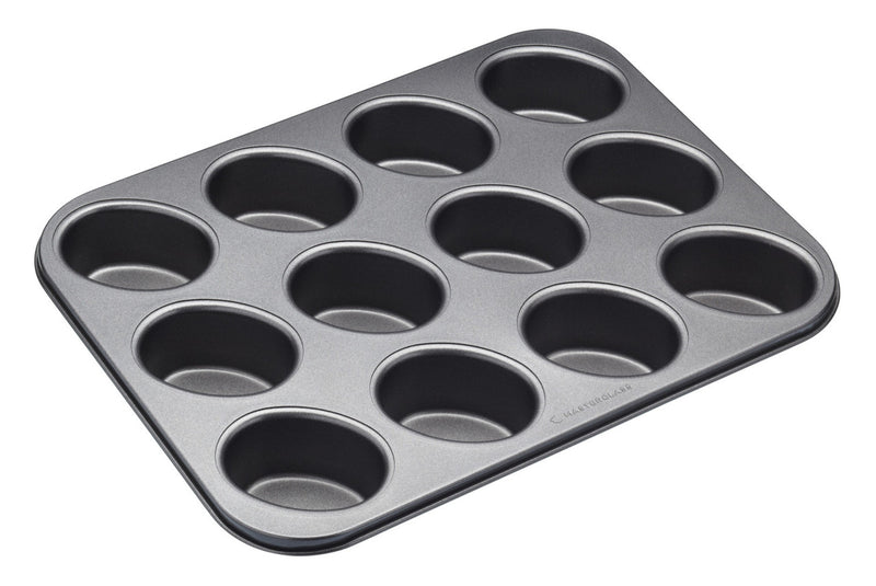 Kitchencraft MasterClass Non-Stick Twelve Hole Friand Pan Baking pan Kitchencraft MasterClass Non-Stick Twelve Hole Friand Pan Kitchencraft MasterClass Non-Stick Twelve Hole Friand Pan KitchenCraft