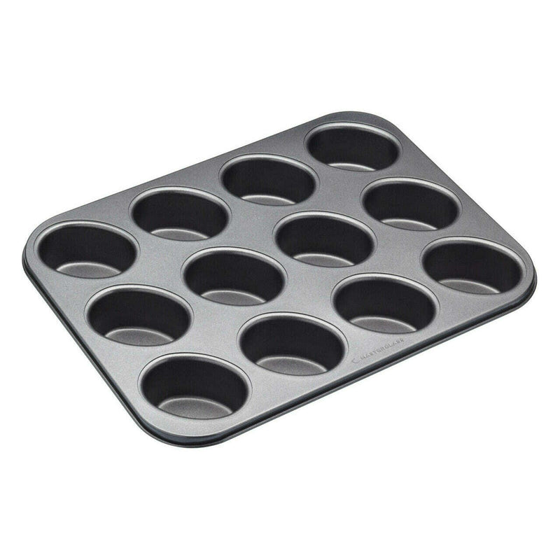 MasterClass Non-Stick Twelve Hole Friand Pan Baking pan MasterClass Non-Stick Twelve Hole Friand Pan MasterClass Non-Stick Twelve Hole Friand Pan KitchenCraft