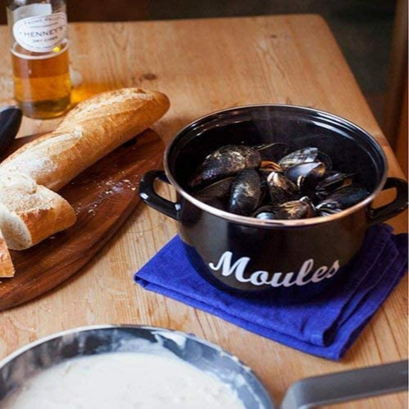 Mediterranean Large Mussels Pot Cooking Pot Mediterranean Large Mussels Pot Mediterranean Large Mussels Pot KitchenCraft