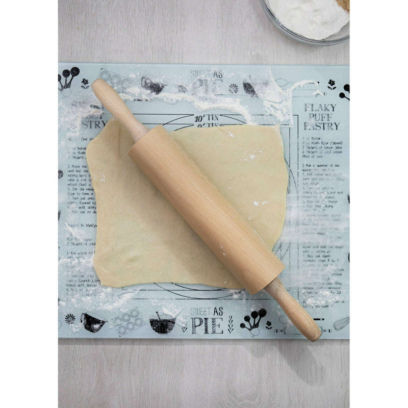 Beech Wood Revolving 44cm Rolling Pin Rolling Pins Beech Wood Revolving 44cm Rolling Pin Beech Wood Revolving 44cm Rolling Pin KitchenCraft