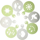 Le'Xpress Set of 8 Drinks Stencils Kitchen Tools & Utensils Le'Xpress Set of 8 Drinks Stencils Le'Xpress Set of 8 Drinks Stencils KitchenCraft