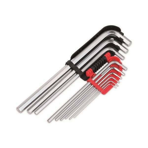 Hex Key Long 1,5-10 - 9 pcs Tools Hex Key Long 1,5-10 - 9 pcs Hex Key Long 1,5-10 - 9 pcs Kreator