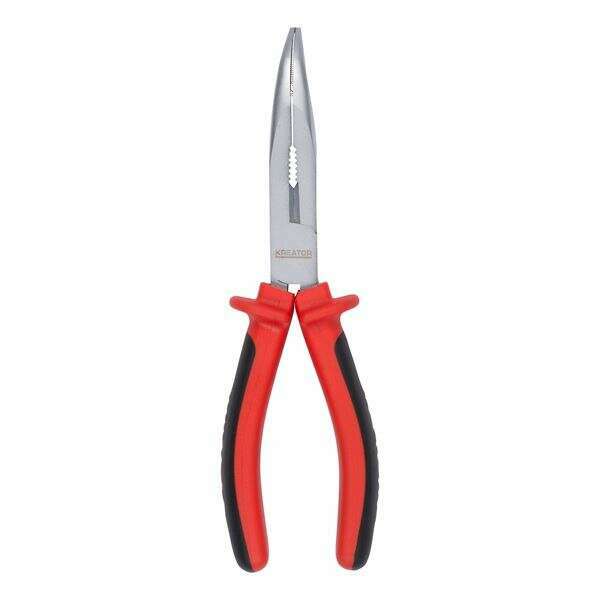 Bent Nose Pliers 200mm, 8" - High Quality Tools Bent Nose Pliers 200mm, 8" - High Quality Bent Nose Pliers 200mm, 8" - High Quality Kreator