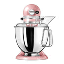 The German Outlet, KitchenAid, 4.8L Artisan Stand Mixer,  Silk Pink + Poring Shield & Extra Bowl
