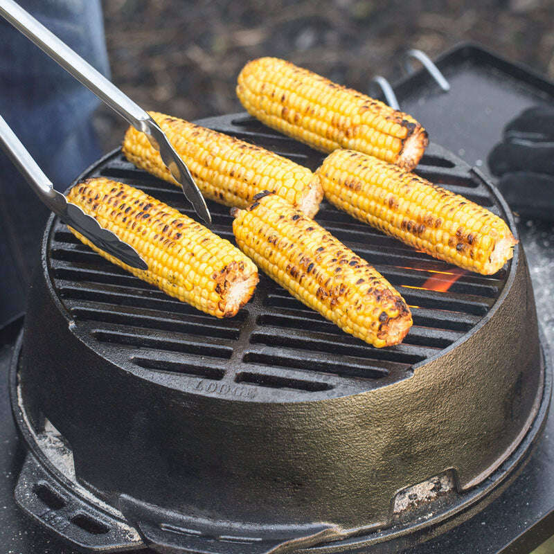 Cast Iron Round Kickoff Grill™ Cast Iron Cast Iron Round Kickoff Grill™ Cast Iron Round Kickoff Grill™ Lodge