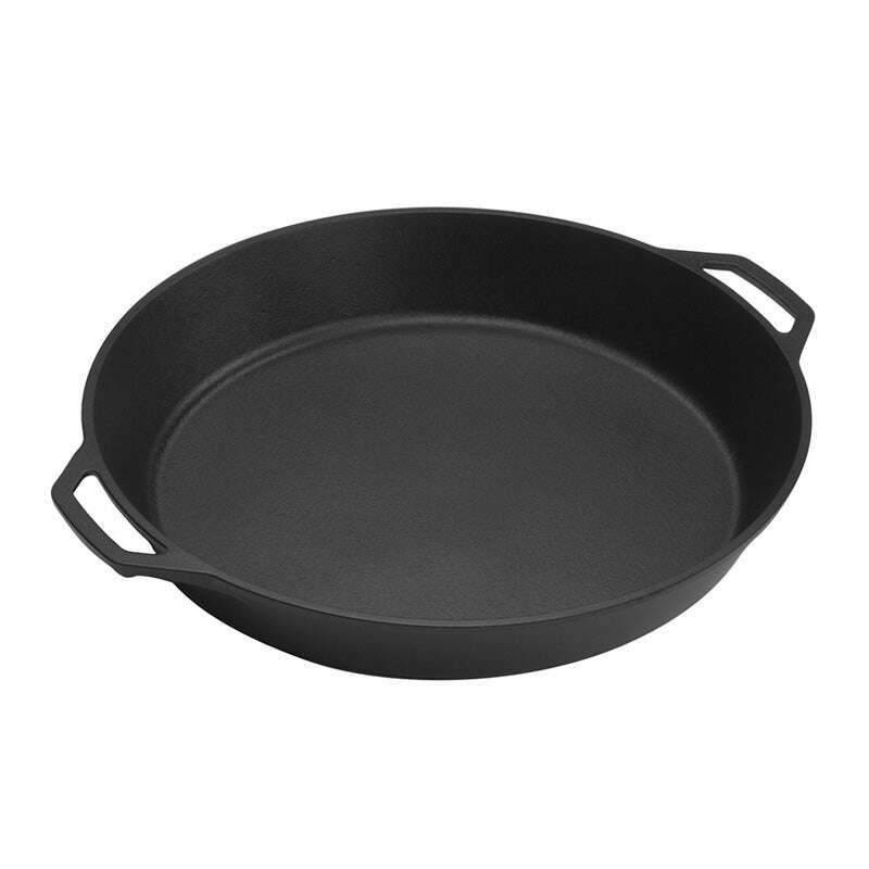 43cm Cast Iron Dual Handle Pan Cast Iron 43cm Cast Iron Dual Handle Pan 43cm Cast Iron Dual Handle Pan Lodge