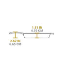 Wildlife  Series10.5 Inch Square Cast Iron Fish Grill Pan Cast Iron Wildlife  Series10.5 Inch Square Cast Iron Fish Grill Pan Wildlife  Series10.5 Inch Square Cast Iron Fish Grill Pan Lodge