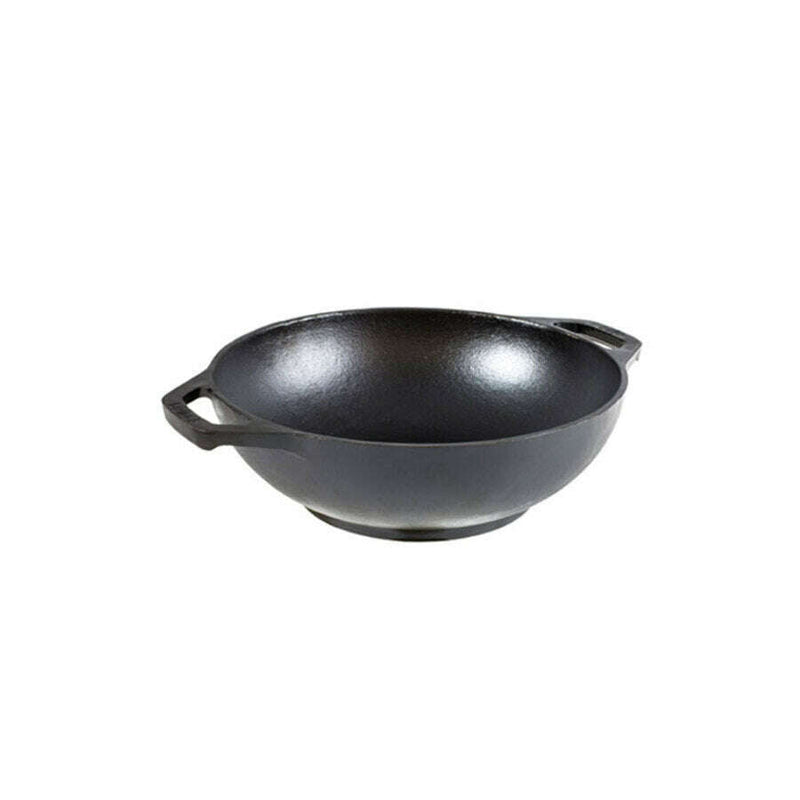 22cm Cast Iron Mini Wok Cast Iron 22cm Cast Iron Mini Wok 22cm Cast Iron Mini Wok Lodge