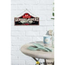La Hacienda Genuine Riders  Embossed Metal Sign Home decor La Hacienda Genuine Riders  Embossed Metal Sign La Hacienda Genuine Riders  Embossed Metal Sign La Hacienda