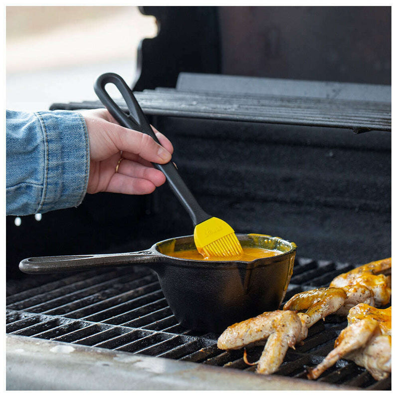 Cast Iron Melting Pot and Silicone Brush Cast Iron Cast Iron Melting Pot and Silicone Brush Cast Iron Melting Pot and Silicone Brush Lodge