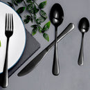 Set 24PC Cutlery Stainless Steel -  Munich Black Shiny Cutlery Set Set 24PC Cutlery Stainless Steel -  Munich Black Shiny Set 24PC Cutlery Stainless Steel -  Munich Black Shiny Bergner