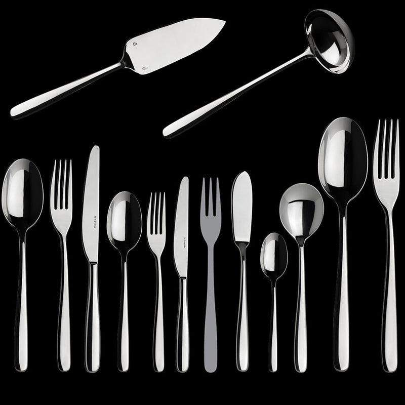 Chillout Cutlery Stainless Steel Mirror - 124 Pcs. Set Cutlery Set Chillout Cutlery Stainless Steel Mirror - 124 Pcs. Set Chillout Cutlery Stainless Steel Mirror - 124 Pcs. Set The Chefs Warehouse By MG