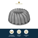 KitchenCraft MasterClass Non-Stick Cast Aluminium Decorative Cake Tin, Swirl Baking pan KitchenCraft MasterClass Non-Stick Cast Aluminium Decorative Cake Tin, Swirl KitchenCraft MasterClass Non-Stick Cast Aluminium Decorative Cake Tin, Swirl KitchenCraft