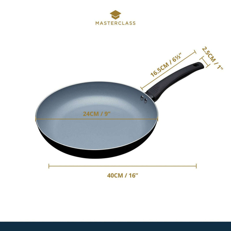 MasterClass Ceramic Non-Stick Eco Fry Pan, 20cm Frying pan MasterClass Ceramic Non-Stick Eco Fry Pan, 20cm MasterClass Ceramic Non-Stick Eco Fry Pan, 20cm KitchenCraft