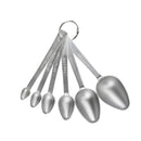 MasterClass Stainless Steel Measuring Spoon Set, 6 Pieces Measuring Cup MasterClass Stainless Steel Measuring Spoon Set, 6 Pieces MasterClass Stainless Steel Measuring Spoon Set, 6 Pieces KitchenCraft