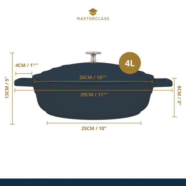 Kitchencraft MasterClass Cast Aluminium Casserole Dish, 4L, Cream (Copy) Casserole Kitchencraft MasterClass Cast Aluminium Casserole Dish, 4L, Cream (Copy) Kitchencraft MasterClass Cast Aluminium Casserole Dish, 4L, Cream (Copy) KitchenCraft