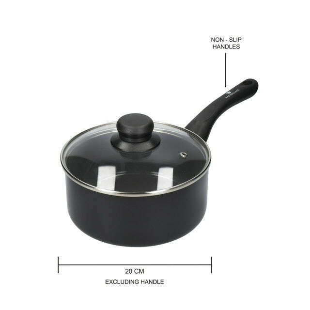 MasterClass Can-to-Pan Recycled Non-Stick Saucepan, 18cm Baking pan MasterClass Can-to-Pan Recycled Non-Stick Saucepan, 18cm MasterClass Can-to-Pan Recycled Non-Stick Saucepan, 18cm KitchenCraft