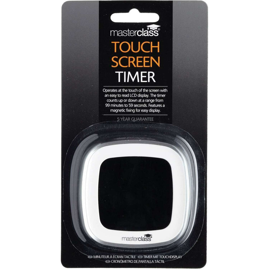 Master Timer MasterClass Digital Touch Screen Timer, Up to 100 Minute