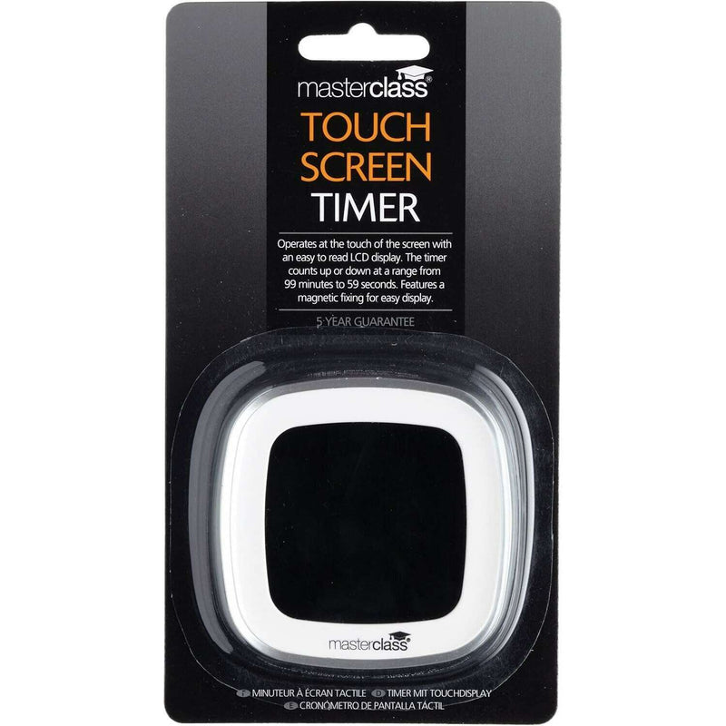 MasterClass Digital Touch Screen Timer, Up to 100 Minute kitchen Scales MasterClass Digital Touch Screen Timer, Up to 100 Minute MasterClass Digital Touch Screen Timer, Up to 100 Minute KitchenCraft