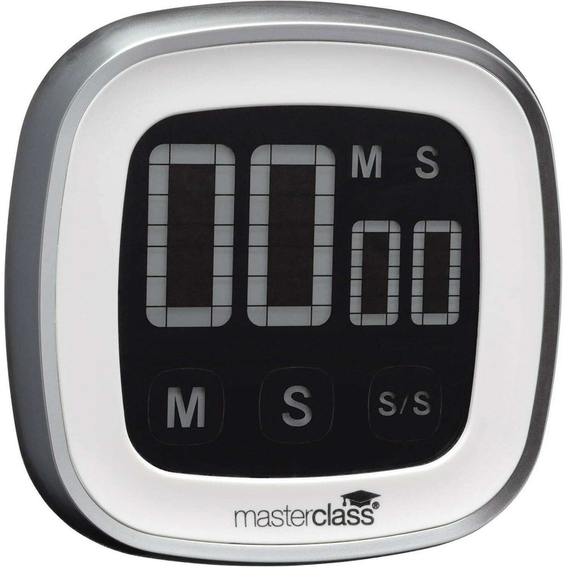 MasterClass Digital Touch Screen Timer, Up to 100 Minute kitchen Scales MasterClass Digital Touch Screen Timer, Up to 100 Minute MasterClass Digital Touch Screen Timer, Up to 100 Minute KitchenCraft