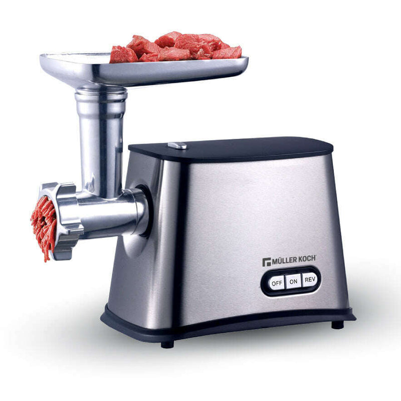 Stainless Steel Meat Grinder – 1200W meat mincers Stainless Steel Meat Grinder – 1200W Stainless Steel Meat Grinder – 1200W Muller Koch