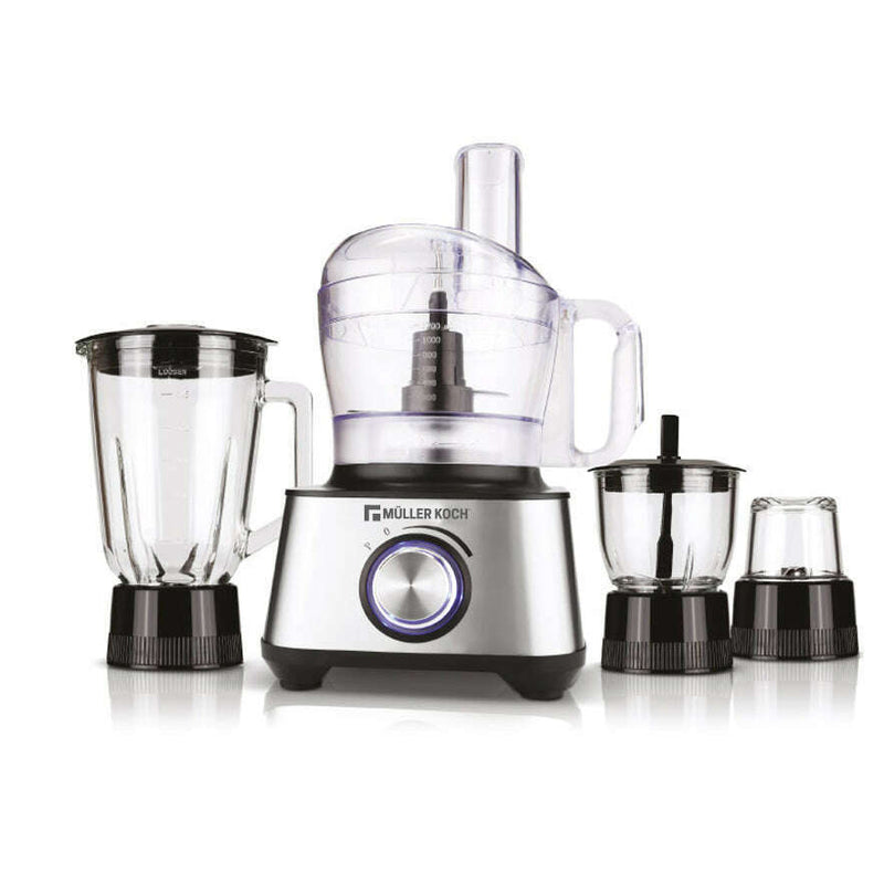 Multifunctional Food Processor – 1000W – 1.2L food processor Multifunctional Food Processor – 1000W – 1.2L Multifunctional Food Processor – 1000W – 1.2L Muller Koch